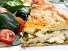 Leek Phyllo Pastry with Yogurt