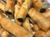 Vegan Spinach Filo Cigars