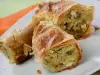 Phyllo Pastry with Potatoes and Mince