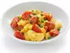 Scrambled Eggs with Tomatoes