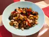 Roasted Eggplant and Bean Salad