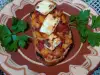 Bruschettas with Ratatouille and Sheep Milk Cheese