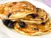 American Pancakes with Blueberries