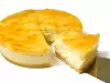 American Cheesecake with Lemon Rind