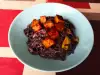 Black Rice Noodles with Tofu