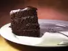 Devil's Food Cake with Glaze