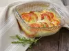 Gratin with Mozzarella