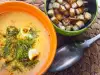 Fish Soup with Croutons