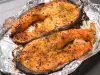 Bighead Carp in Foil in the Oven