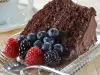 Holiday Chocolate Cake with Liqueur