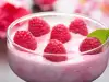 Strained Yoghurt with Raspberries