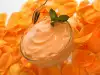 Ice Cream with Peaches