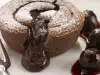 Chocolate Soufflé with Coffee