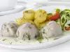 Lamb Meatballs in Yogurt Sauce