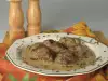 Veal Meatballs with Béchamel Sauce