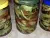 Popped Marinated Peppers without Boiling