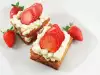 Mille-Feuille with Strawberries and Red Wine