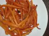 Carrots Marinated with Ginger