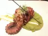 Grilled Octopus with Spinach Pesto