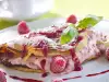 Sweet Omelet with Raspberries