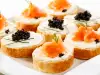 Salmon and Caviar Bites