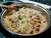 Orzo with Broccoli and Mushrooms