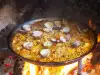 Paella with Brown Rice