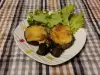 Stuffed Mushrooms with Leeks