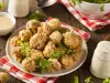 Fried Greek-Style Mozzarella Balls with Sauce