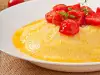 Polenta with Marinated Tomatoes