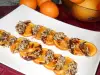 Caramelized Oranges with Walnuts and Chocolate