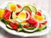 Colorful Salad with Eggs