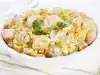 Milky Potato Salad with Corn