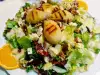 Salad with Caramelized Pears and Blue Cheese