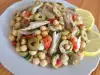 Mackerel and Chickpea Salad