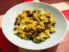 Cabbage Salad with Quinoa and Green Dressing