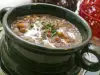 Lentils in a Clay Pot