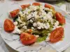 Zucchini Spaghetti with Pesto and Field Mushrooms