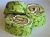 Spinach Roll with Fresh Spinach