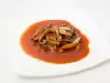 Fried Sprat with Tomato Salsa