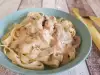 Tagliatelle with Salmon and Cream