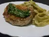 Pork Fillet with Garlic Paste and Tagliatelle