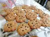 Pumpkin Cookies with Oats and Chocolate Chips
