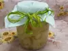 Sterilized Zucchini in a Jar for Cooking