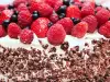 Chocolate Cake with Raspberries