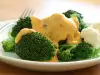 Steamed Broccoli with Feta Cheese