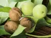 Folk Medicine with Walnut Leaves