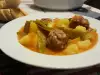 Meatball and Potato Stew