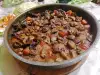 Roasted Rabbit with White Wine and Vegetables