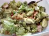 Green Salad with Chickpeas